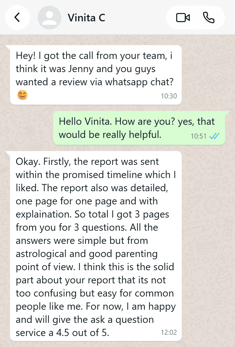Parent testimonial 2